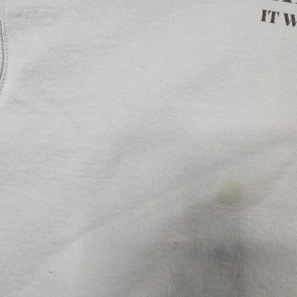 Taylor Swift Hoodie Large Blue The Eras Tour Pop Concert Music Swifty Band Y2K - Picture 12 of 13